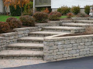 Retaining Walls and Stepping Stones