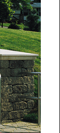 Build walls, steps, and columns with VERSA-LOK Weathered Standard retaining walls