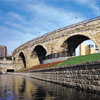 VERSA-LOK Weathered retaining wall used for historic shoreline renovation