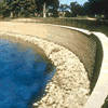 VERSA-LOK retaining wall systems resist high velocity water flow