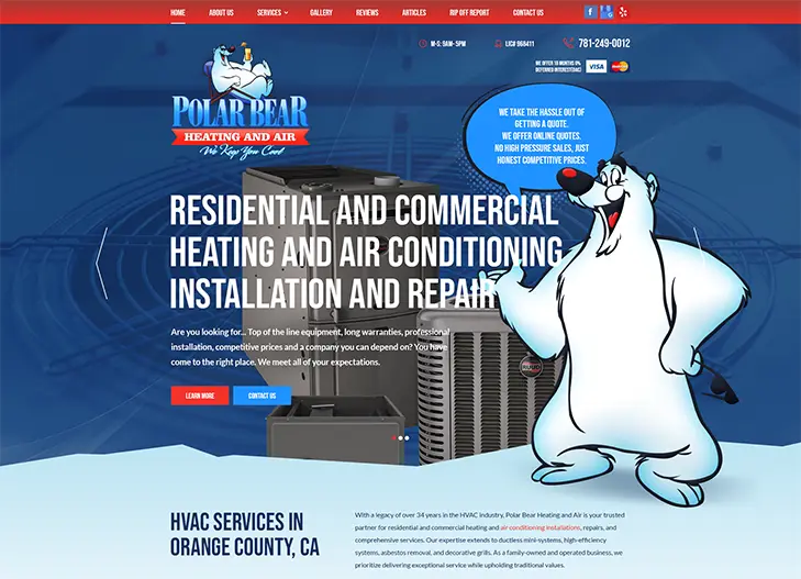 Polar Bear Heating and Air