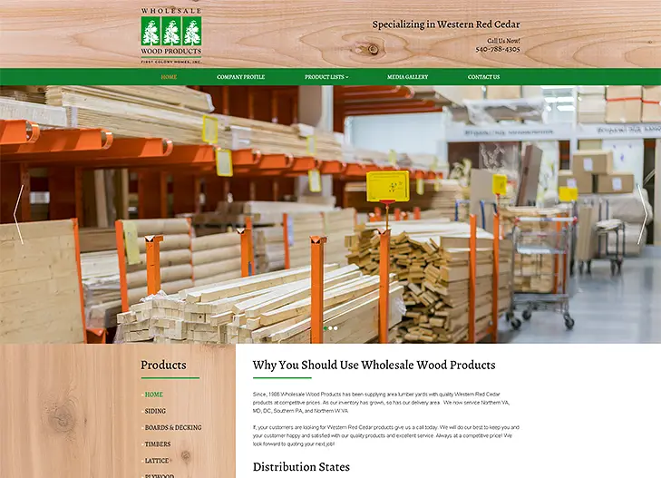 Wholesale Wood Products